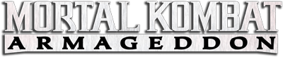 Mortal Kombat: Armageddon title screen for Wii